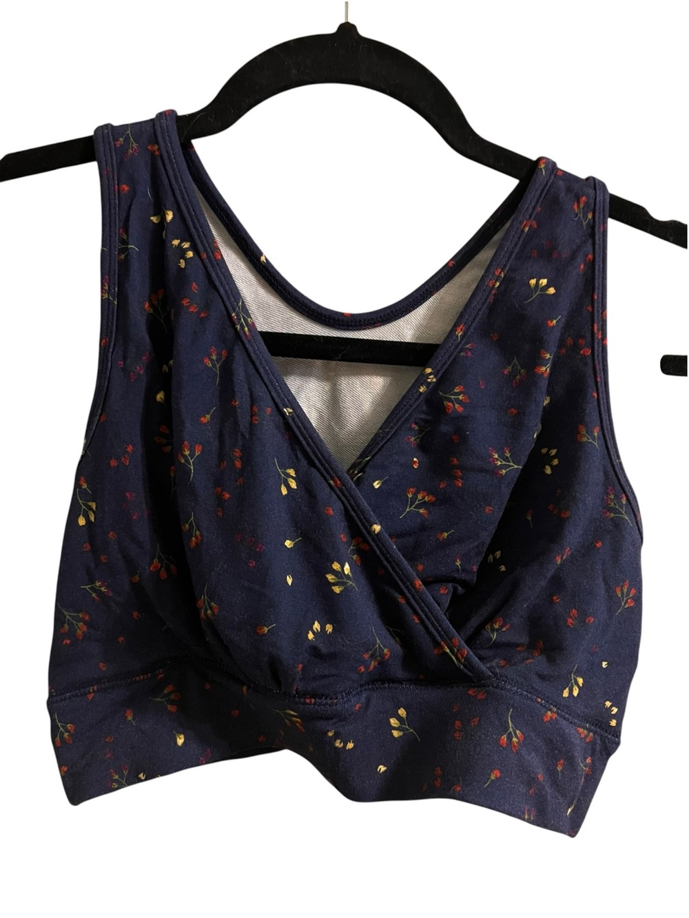 Kindred Bravely Navy Floral Maternity Nursing Sleep Bra